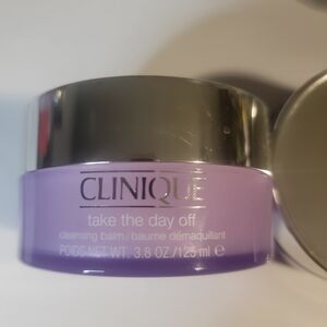 Clinique Lavender Cleansing Balm with Silver Lid